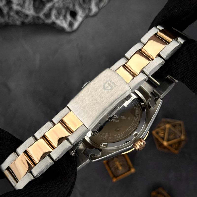 Pagani Design PD-1794M Silver-Rose Gold-White