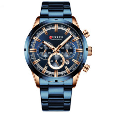 Curren 8355 Blue-Cuprum