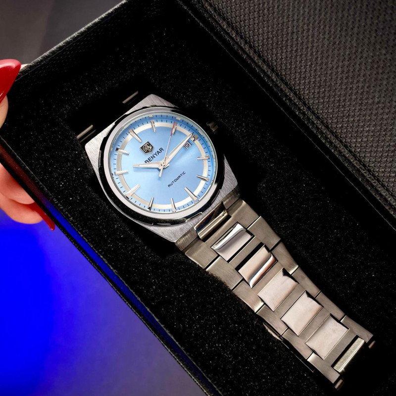Benyar BY-5203 Silver-Ligh Blue