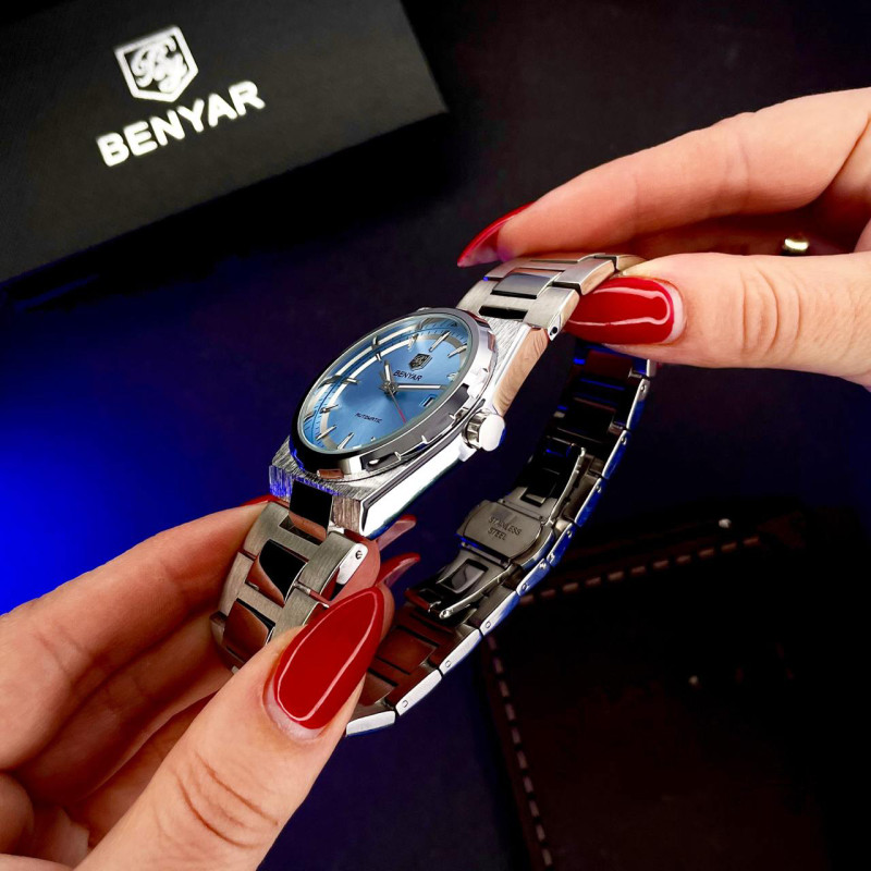 Benyar BY-5203 Silver-Ligh Blue