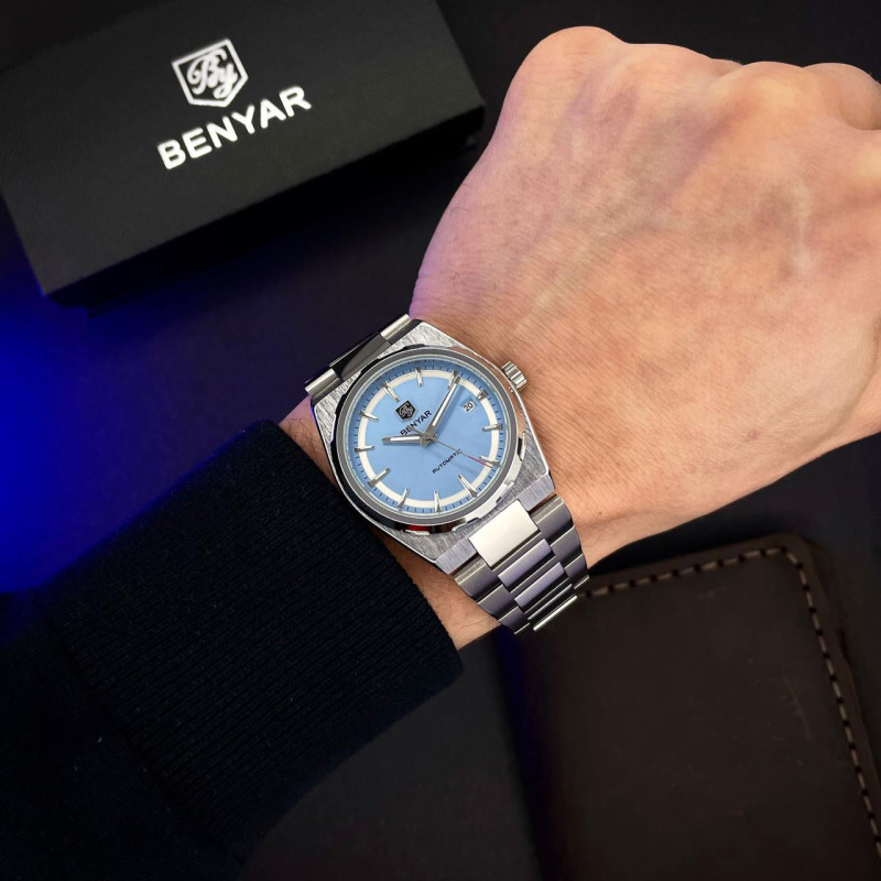 Benyar BY-5203 Silver-Ligh Blue