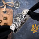 Awarder 022 Silver-Black Mechanic Metall Не Забуду Дім