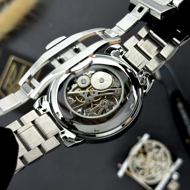Awarder 022 Silver-White Mechanic Metall Не Забуду Дім