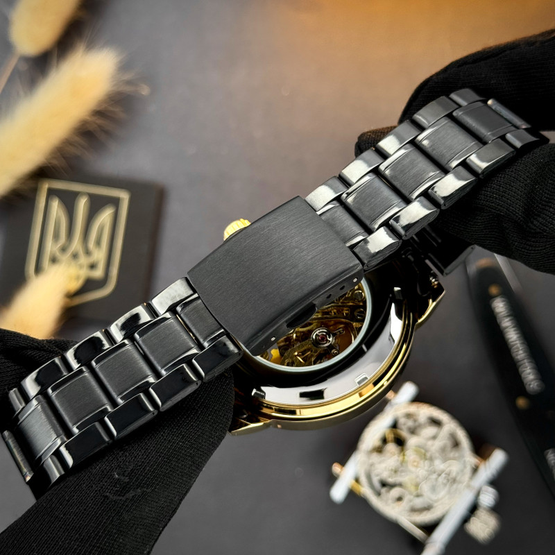 Awarder 022 Black-Gold Mechanic Metall Не Забуду Дім