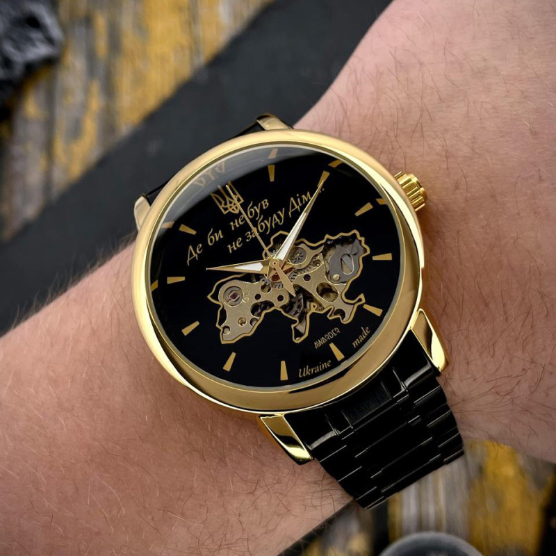 Awarder 022 Black-Gold Automatics Metall Не Забуду Дім