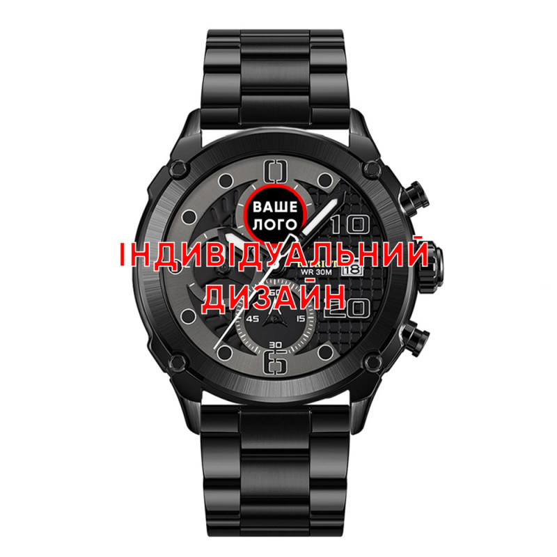 Awarder 016 Black-Black-Steel Індивідуальний дизайн