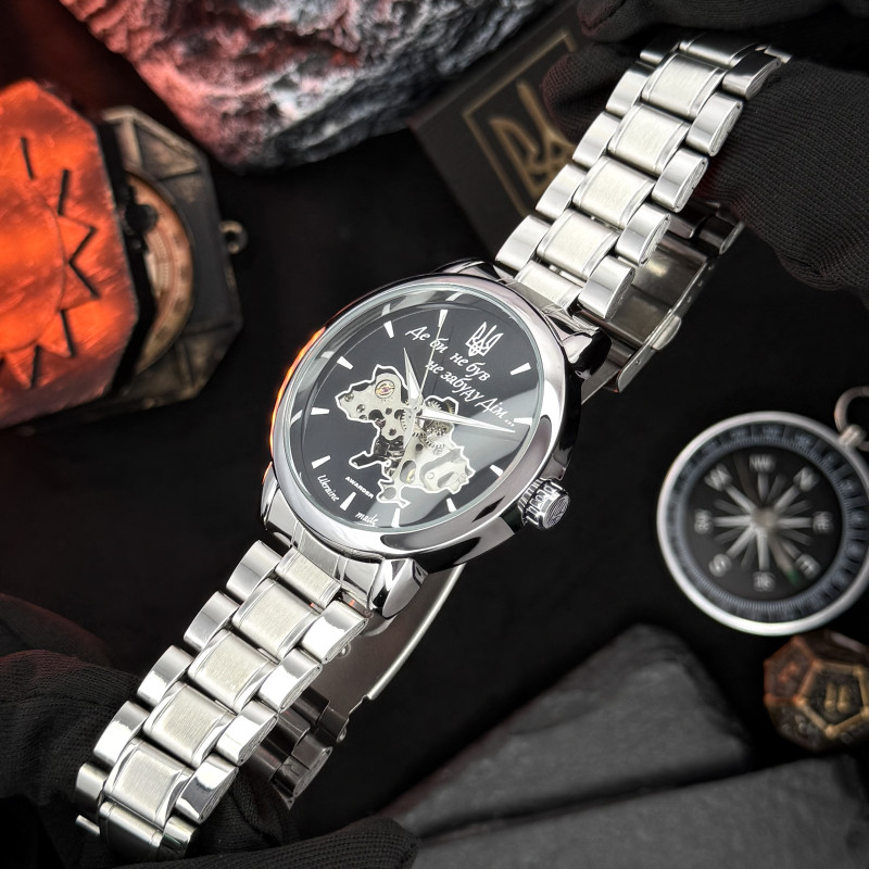 Awarder 022 Silver-Black Automatics Metall Не Забуду Дім