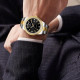 Forsining 6919 Silver-Gold-Black Steel