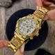 Forsining 6914 Gold-White Steel