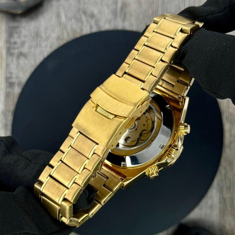 Forsining 6914 Gold-White Steel