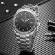 Forsining 8294 Silver-Black Steel