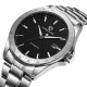 Forsining 8294 Silver-Black Steel