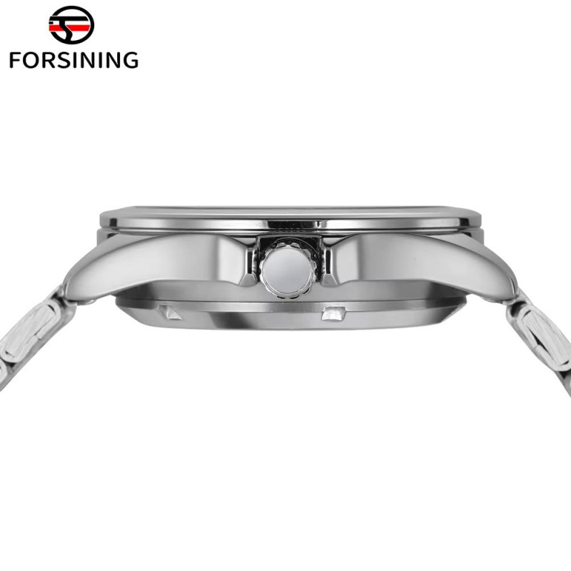 Forsining 8294 Silver-White Steel