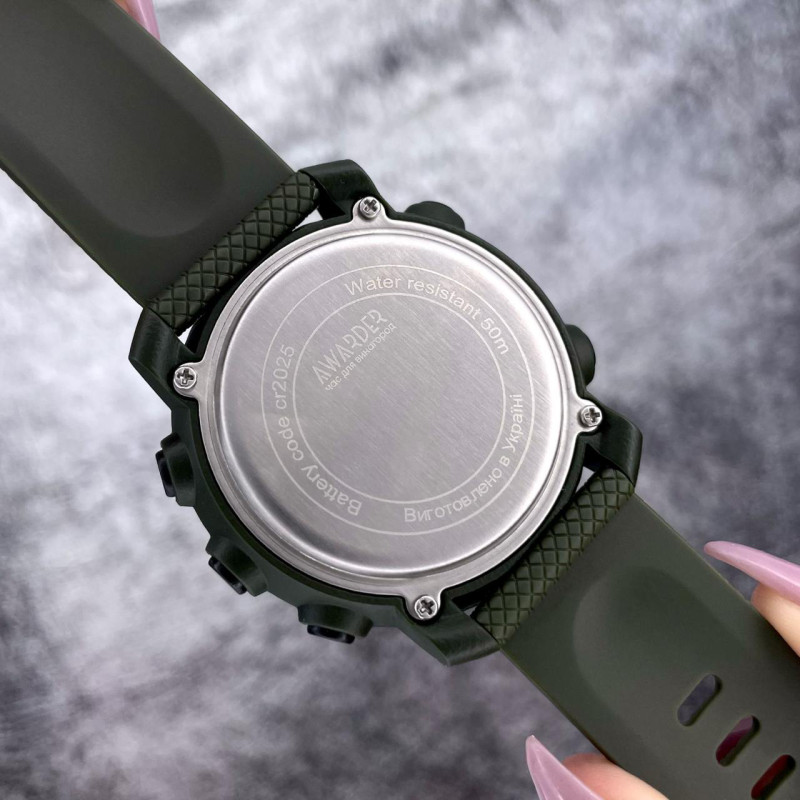 Awarder 033 Де би не був Army Green-Silver-Black