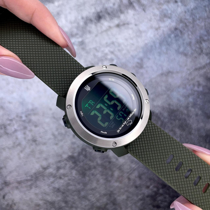 Awarder 033 Де би не був Army Green-Silver-White