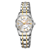 Skmei 9370TGDSI Gold-Silver