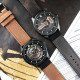 Curren 8301 Black-Dark Brown