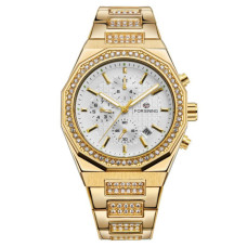 Forsining 8314 Gold-White Steel