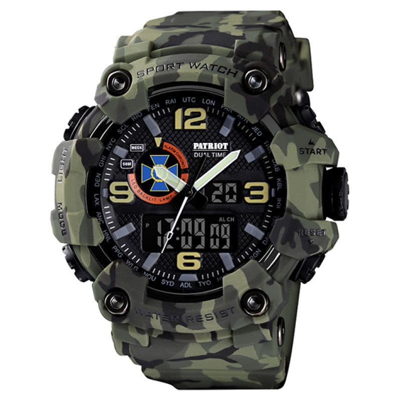 Patriot 002CMGRSBU СБУ Зелений камуфляж + Коробка