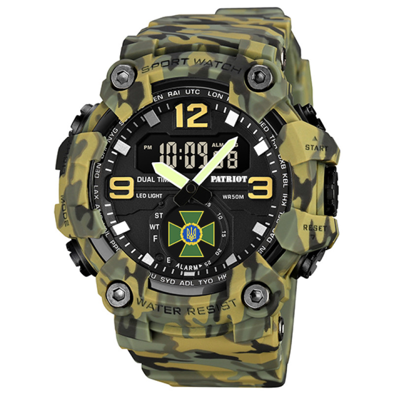 Patriot 003CMGRDPS ДПС Зелений камуфляж + Коробка.