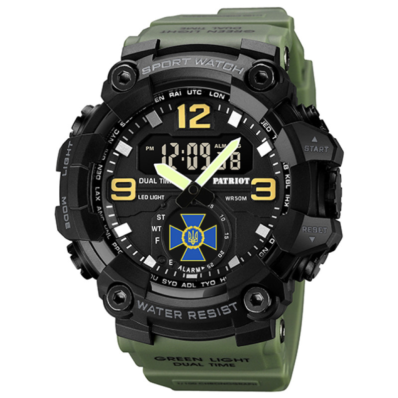 Patriot 003AGSBU СБУ Зелені + Коробка