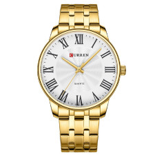 Curren 8422 Gold-White