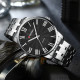 Curren 8422 Silver-Black