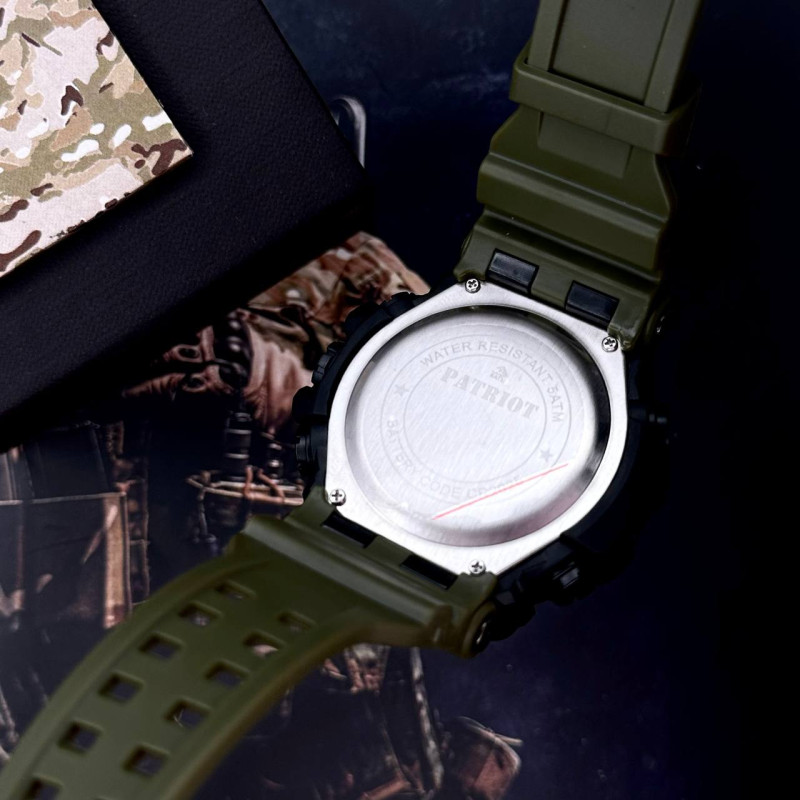 Patriot 004AGUAGD Тризуб золото Зелені + Коробка.