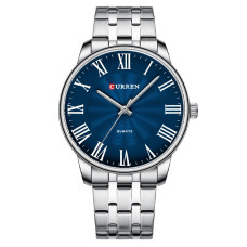 Curren 8422 Silver-Blue