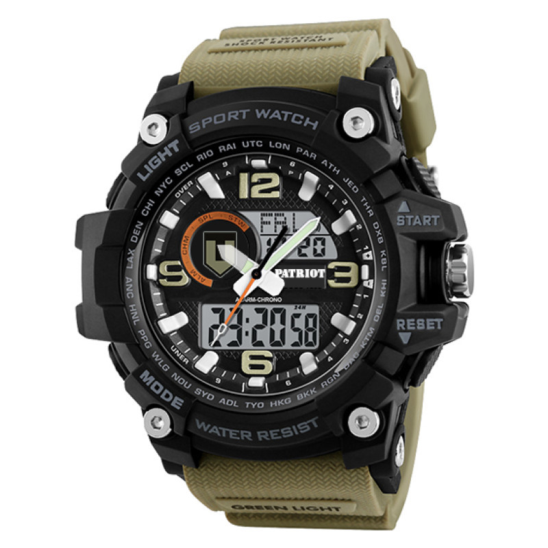 Patriot 012BKKHTRO ТРО Чорні з хакі + Коробка.