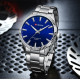 Curren 8425 Silver-Blue