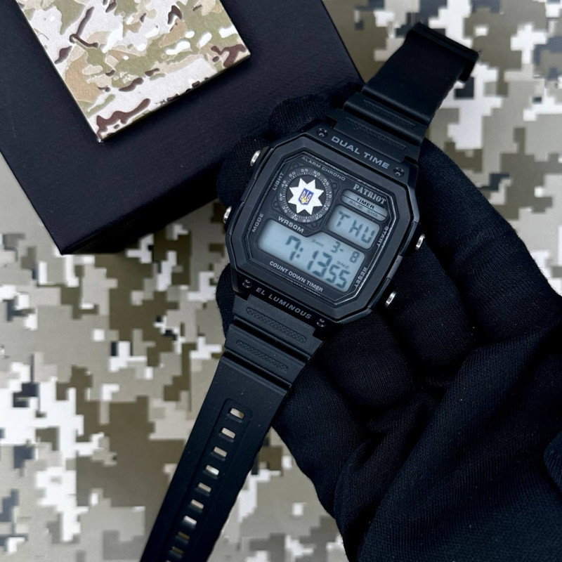 Patriot 010BKPO Поліція Чорні + Коробка.