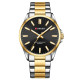 Curren 9090 Silver-Gold-Black