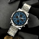 Skmei 1389BU Silver-Black-Blue