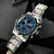 Skmei 1389BU Silver-Black-Blue